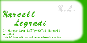 marcell legradi business card